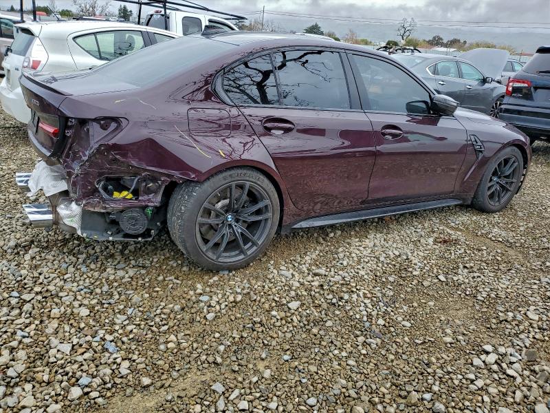 Photo 3 from auction – 2022 BMW M3 with VIN WBS53AY0XNFM21700