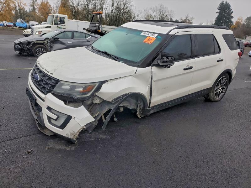 FORD EXPLORER S 2016 with VIN 1FM5K8GT4GGC60056 - Photo from auction