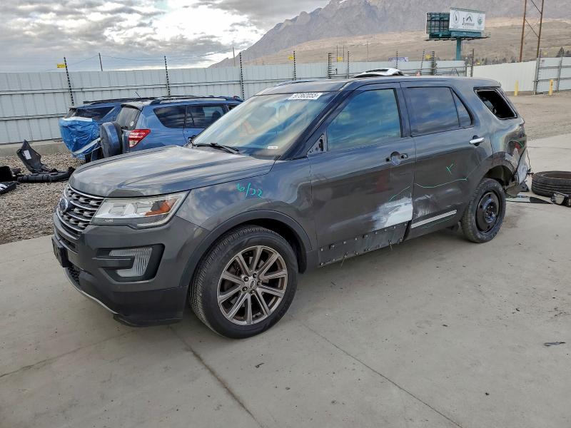 FORD EXPLORER L 2017 with VIN 1FM5K8F80HGD24432 - Photo from auction