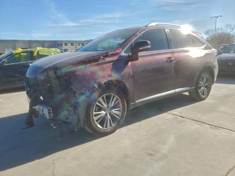 LEXUS RX 350 2013 with VIN 2T2ZK1BAXDC127696 - Photo from auction