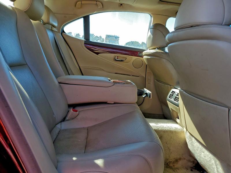 Photo 10 from auction – 2008 LEXUS LS 460 with VIN JTHBL46F985054347