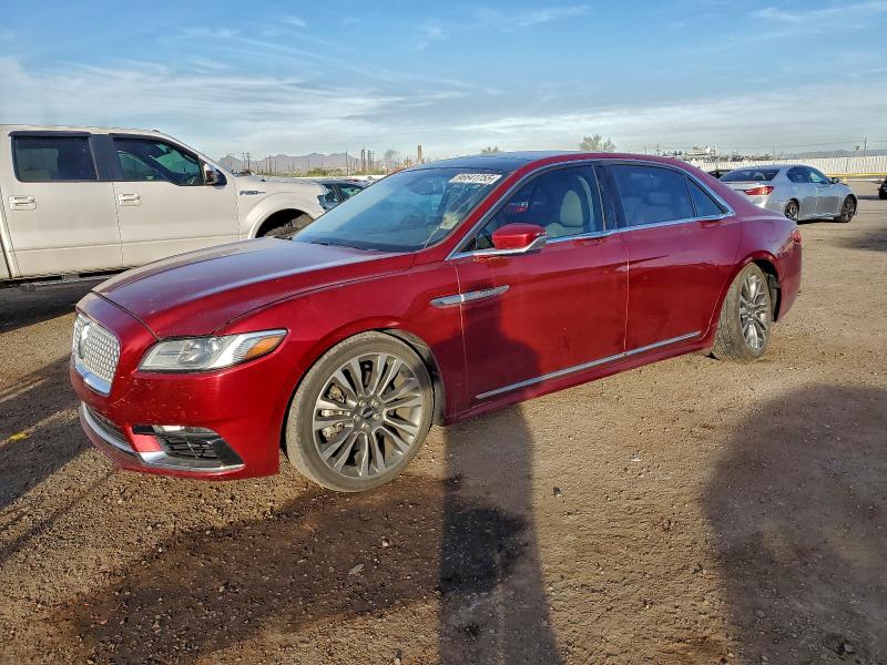 Photo 1 from auction – 2017 LINCOLN CONTINENTA with VIN 1LN6L9RP8H5607750