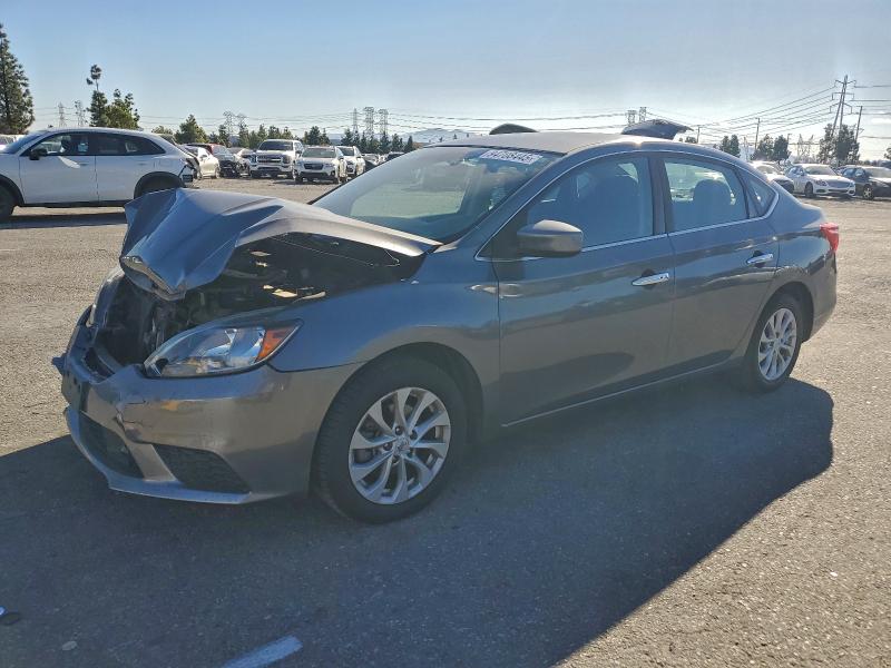 NISSAN SENTRA S 2019 with VIN 3N1AB7AP1KL629486 - Photo from auction