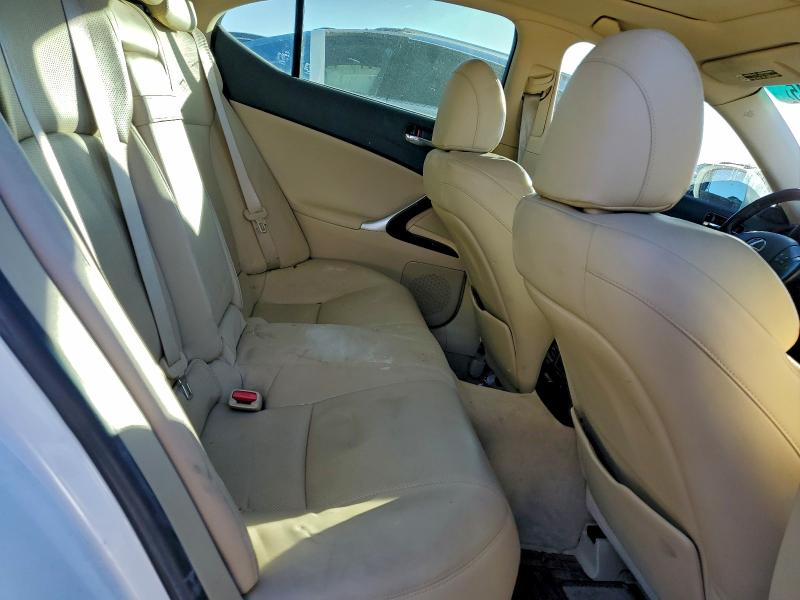 Photo 10 from auction – 2007 LEXUS IS 250 with VIN JTHBK262272029391