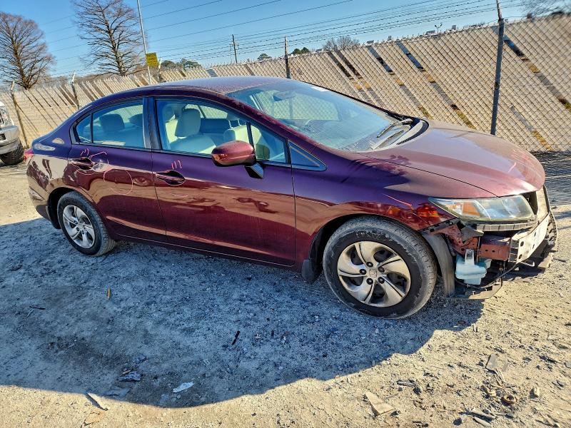 Photo 4 from auction – 2015 HONDA CIVIC LX with VIN 19XFB2F50FE701270