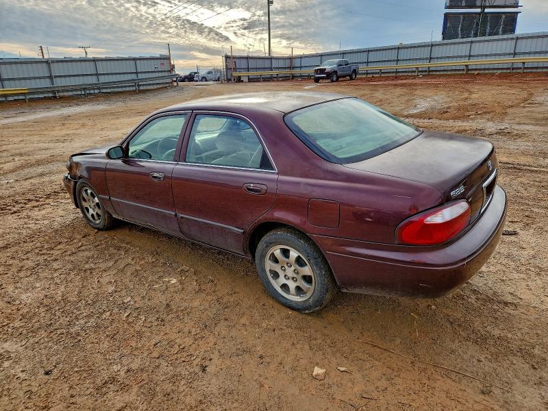 Photo 2 from auction – 2002 MAZDA 626 LX with VIN 1YVGF22C025305157
