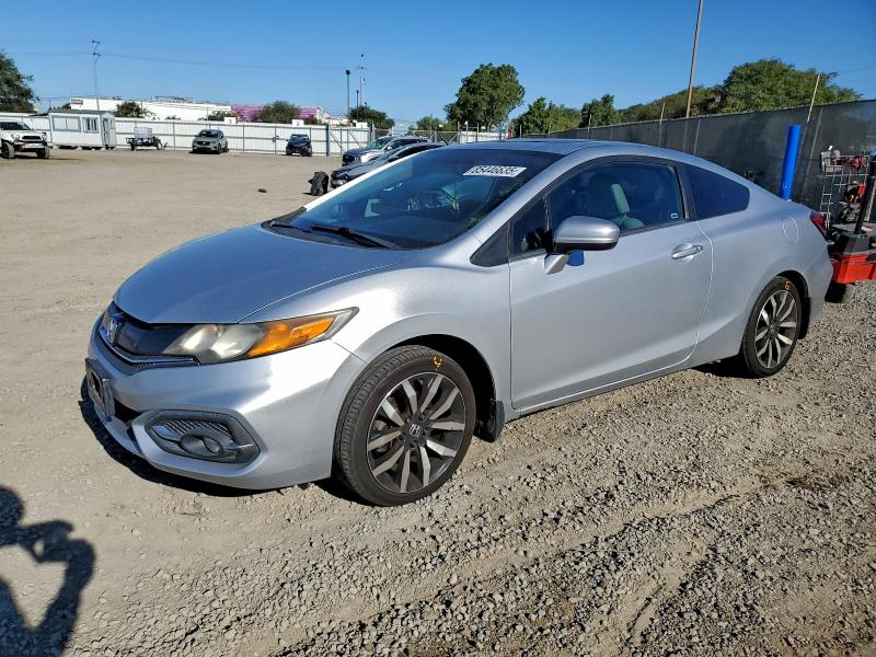 HONDA CIVIC EXL 2015 with VIN 2HGFG3B02FH532103 - Photo from auction