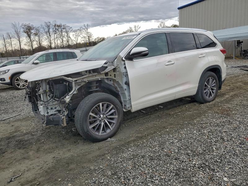 TOYOTA HIGHLANDER 2017 with VIN 5TDJZRFH2HS512458 - Photo from auction