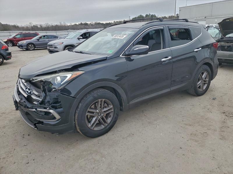 HYUNDAI SANTA FE S 2017 with VIN 5NMZU3LB9HH014730 - Photo from auction