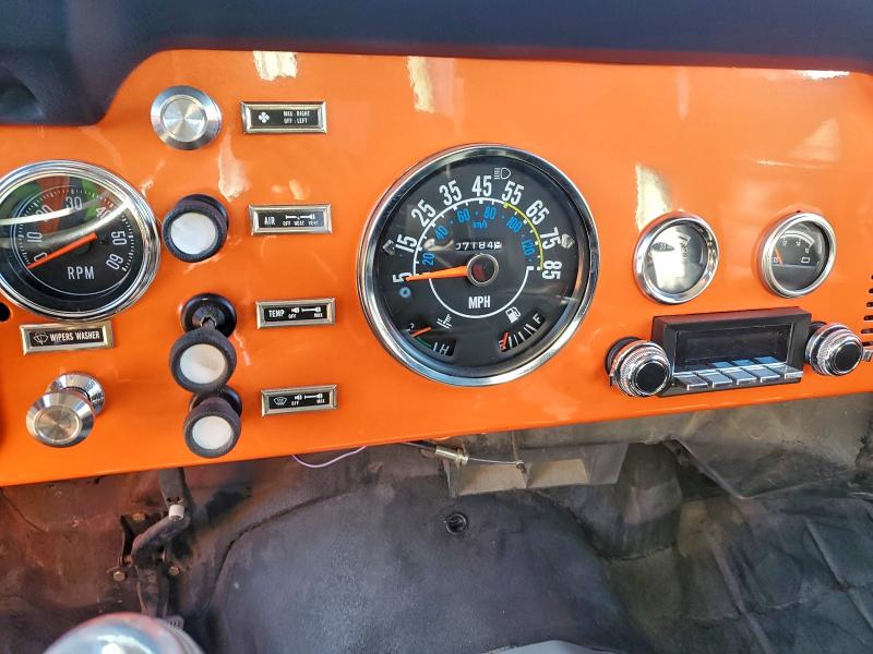 Photo 9 from auction – 1983 JEEP CJ-7 with VIN 1JCCM87E9DT075428