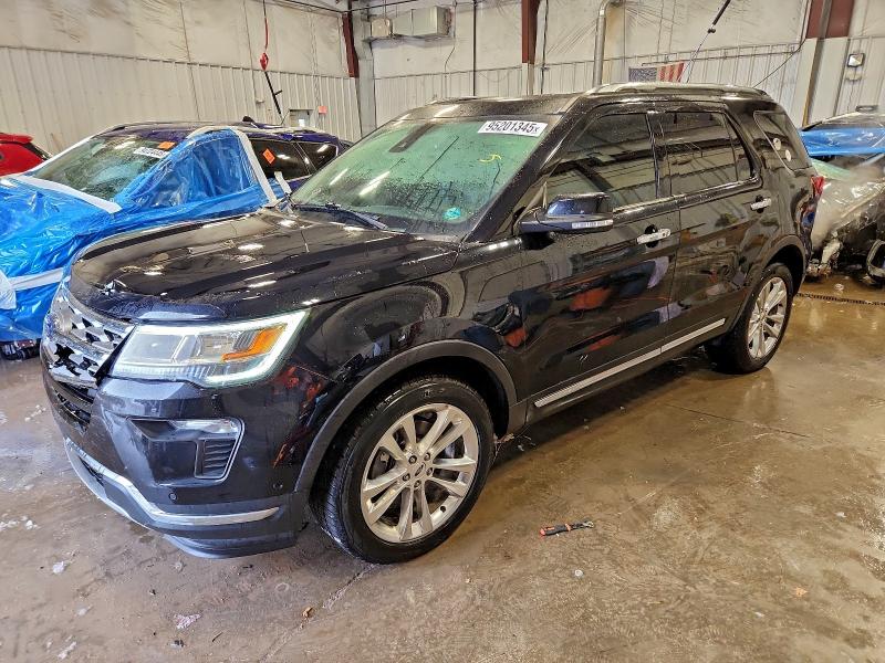FORD EXPLORER L 2018 with VIN 1FM5K8F83JGC85843 - Photo from auction