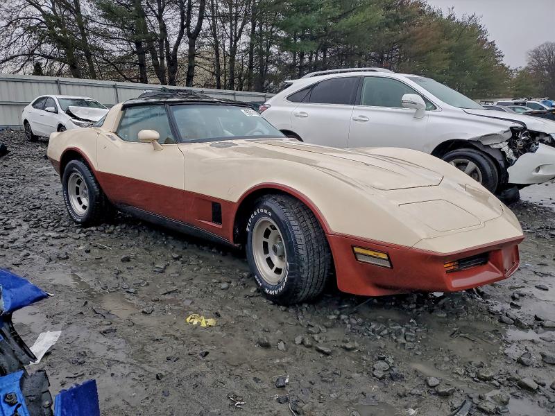 Photo 4 from auction – 1981 CHEVROLET CORVETTE with VIN 1G1AY8766B5107638