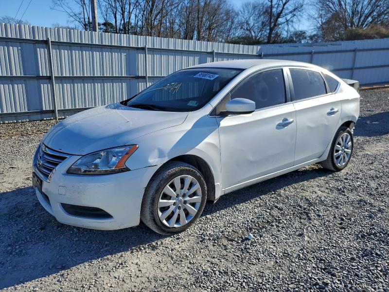 NISSAN SENTRA S 2015 with VIN 3N1AB7AP1FL685529 - Photo from auction