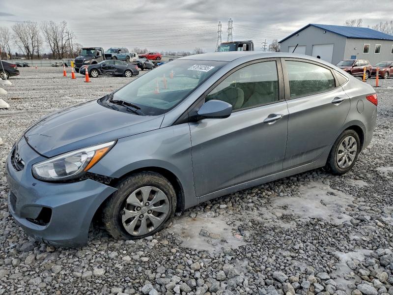 HYUNDAI ACCENT SE 2017 with VIN KMHCT4AE2HU358996 - Photo from auction