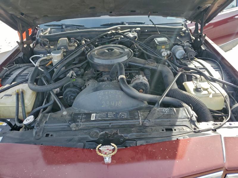 Photo 11 from auction – 1991 CADILLAC BROUGHAM with VIN 1G6DW5477MR726947