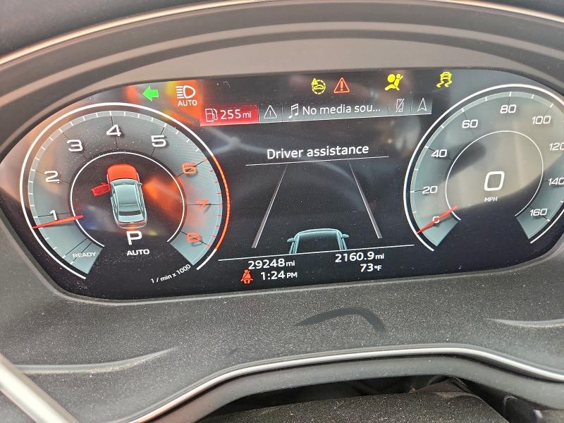 Photo 9 from auction – 2022 AUDI A4 PREMIUM with VIN WAUBBAF44NA005848