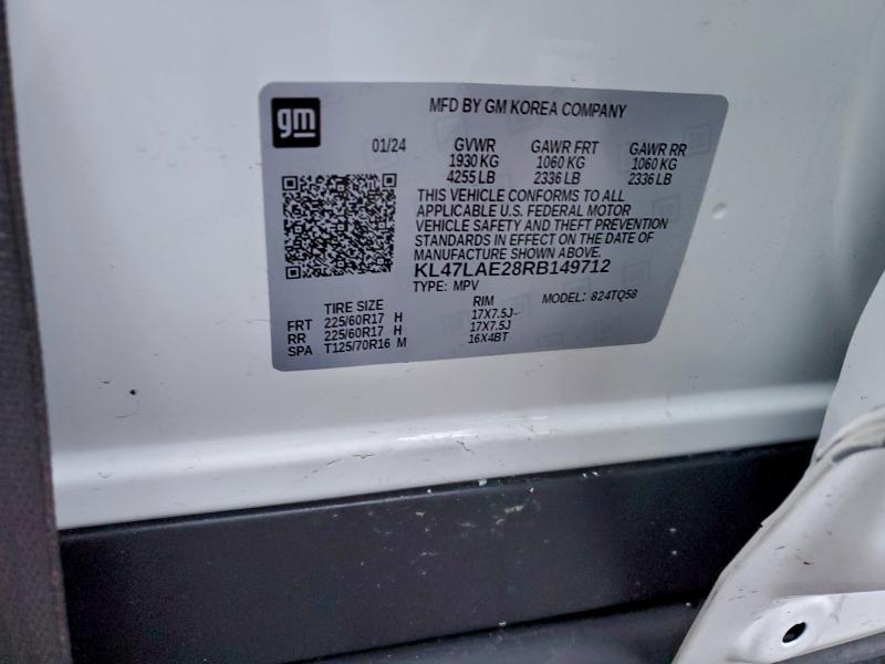 Photo 14 from auction – 2024 BUICK ENVISTA PR with VIN KL47LAE28RB149712