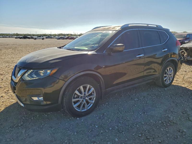 NISSAN ROGUE S 2017 with VIN KNMAT2MT8HP600795 - Photo from auction