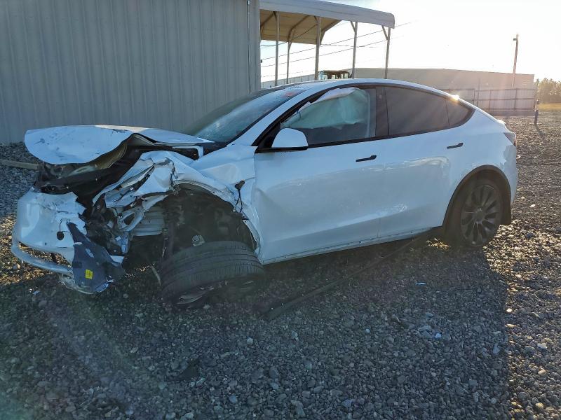 Foto 1 de la subasta – 2022 TESLA MODEL Y con VIN 7SAYGDEF0NF406066