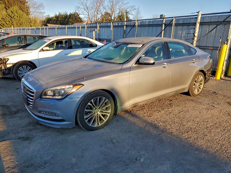 Photo 1 from auction – 2017 GENESIS G80 BASE with VIN KMHGN4JE8HU191846