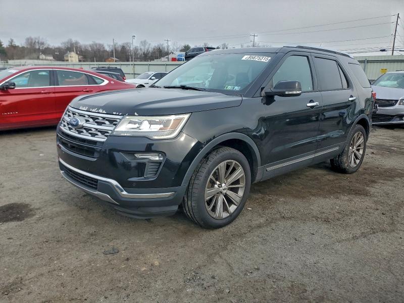 FORD EXPLORER L 2018 with VIN 1FM5K8F83JGA69698 - Photo from auction