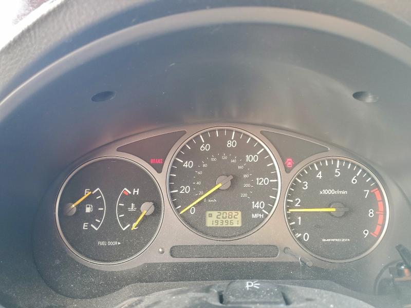 Photo 9 from auction – 2002 SUBARU IMPREZA WR with VIN JF1GD29622G511702
