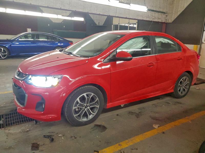 CHEVROLET SONIC LT 2019 with VIN 1G1JD5SBXK4108148 - Photo from auction