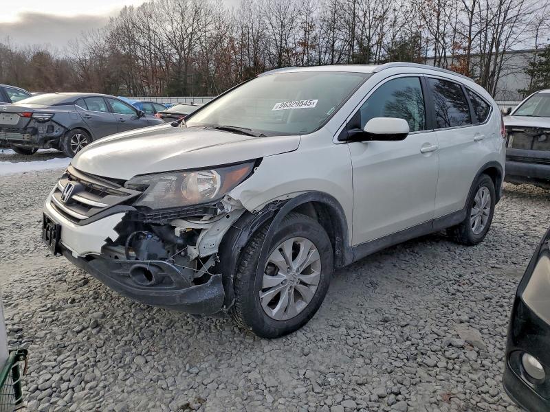 HONDA CR-V EXL 2014 with VIN 5J6RM4H77EL007595 - Photo from auction