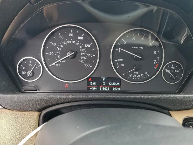Photo 9 from auction – 2015 BMW 320 I XDRI with VIN WBA3C3G50FNS75853