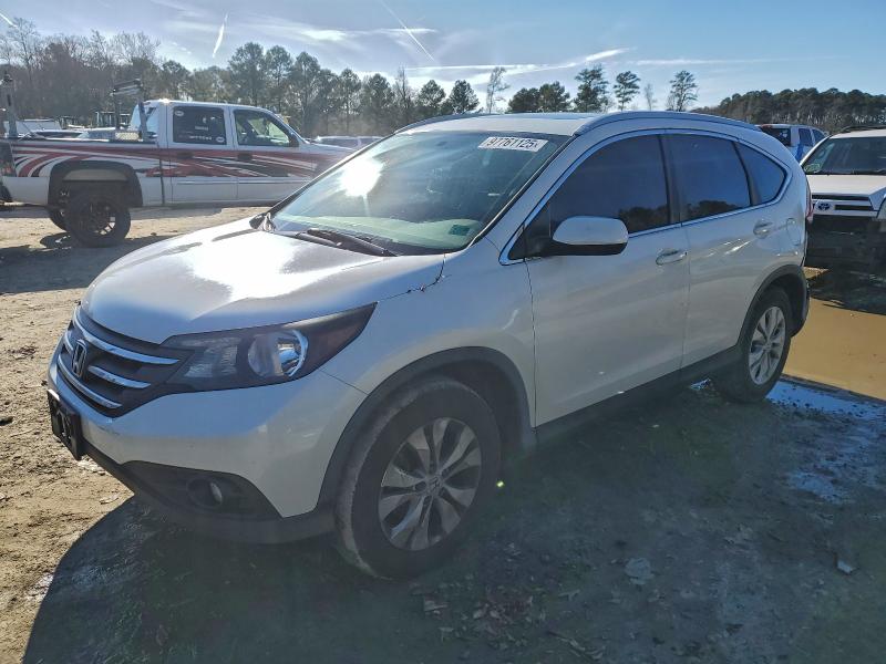 HONDA CR-V EXL 2014 with VIN 5J6RM3H70EL017766 - Photo from auction