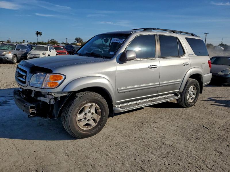TOYOTA SEQUOIA LI 2002 with VIN 5TDBT48A22S100783 - Photo from auction