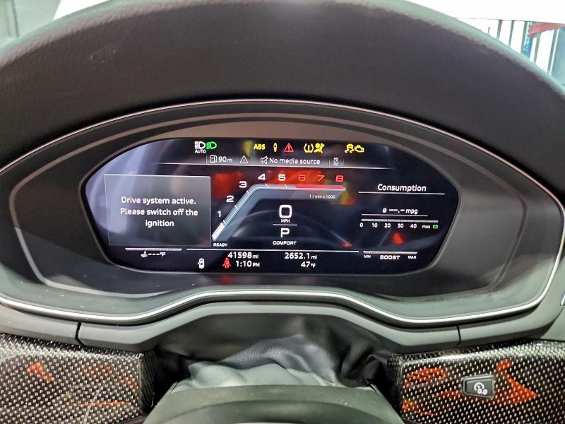 Photo 9 from auction – 2021 AUDI S4 with VIN WAUB4AF47MA062974