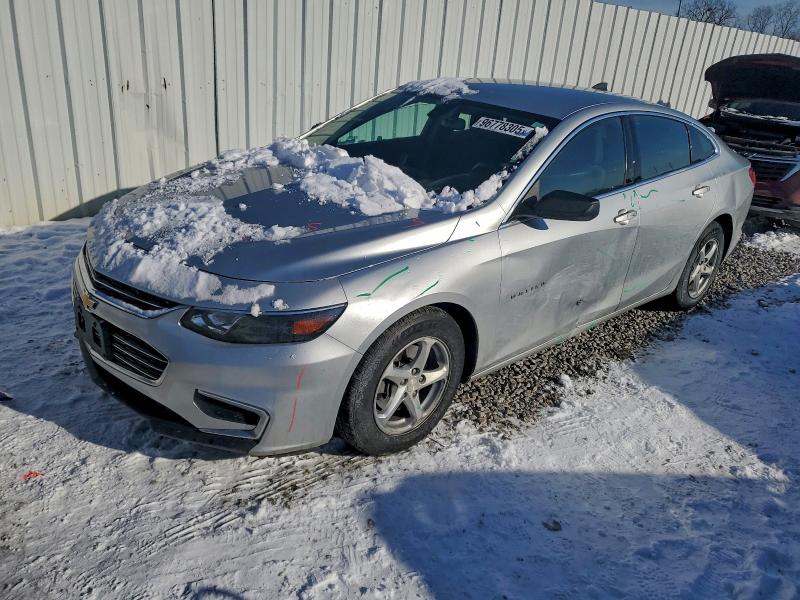 CHEVROLET MALIBU LS 2017 with VIN 1G1ZB5ST8HF278765 - Photo from auction