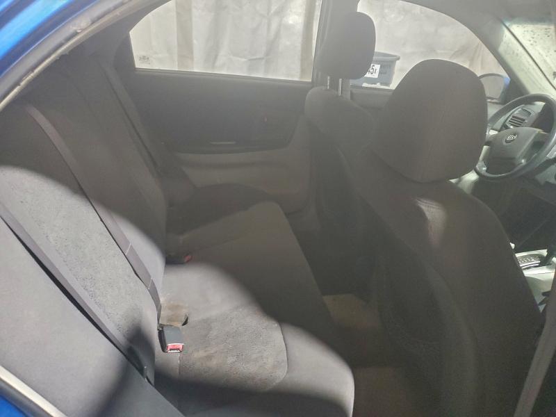Photo 10 from auction – 2005 KIA SPECTRA LX with VIN KNAFE122155187546