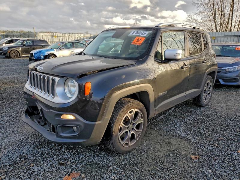 JEEP RENEGADE L 2015 with VIN ZACCJBDT0FPB68266 - Photo from auction