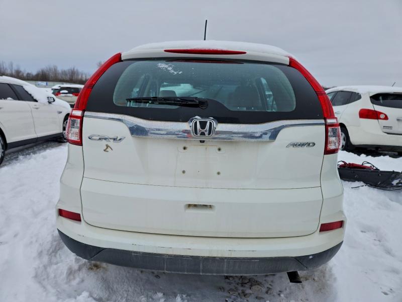 Photo 6 from auction – 2015 HONDA CR-V LX with VIN 5J6RM4H38FL127632