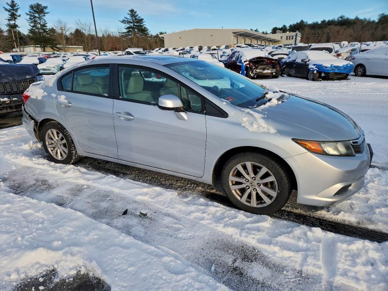 Photo 4 from auction – 2012 HONDA CIVIC EXL with VIN 2HGFB2F91CH555921