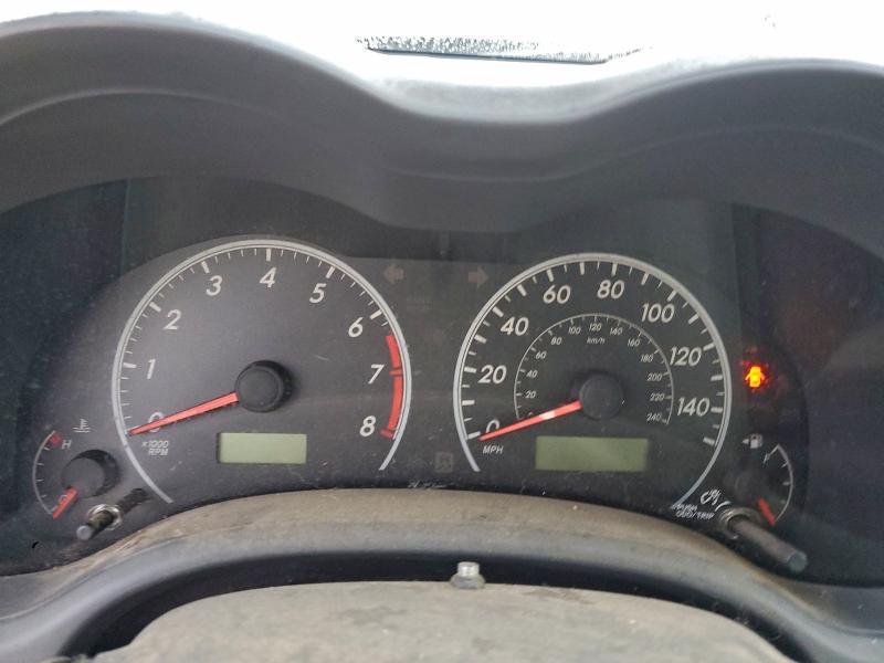 Photo 9 from auction – 2009 TOYOTA COROLLA BA with VIN JTDBL40E799062393