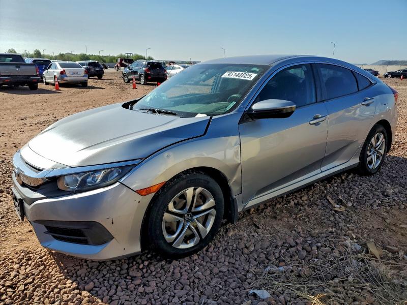 HONDA CIVIC LX 2017 with VIN 19XFC2F58HE020905 - Photo from auction