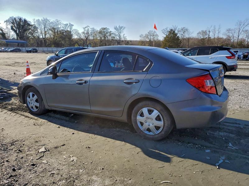 Photo 2 from auction – 2012 HONDA CIVIC LX with VIN 19XFB2F58CE355934