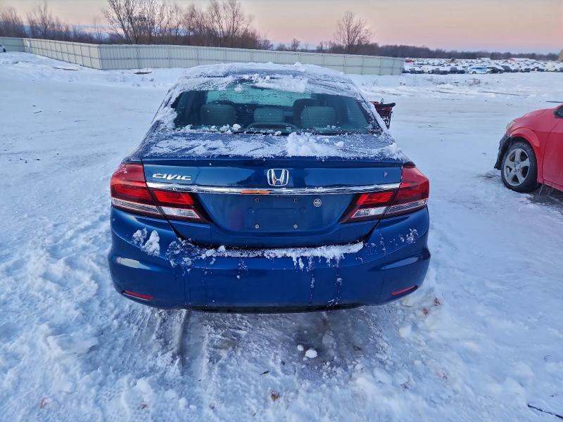 Photo 6 from auction – 2013 HONDA CIVIC EX with VIN 2HGFB2F8XDH539757