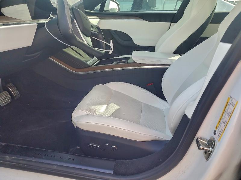 Photo 7 from auction – 2022 TESLA MODEL S with VIN 5YJSA1E53NF467003