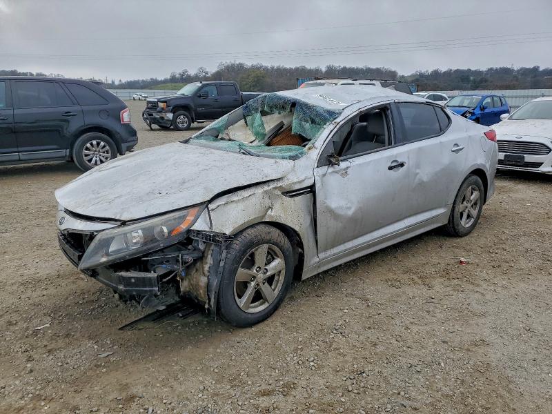 KIA OPTIMA 2014 with VIN 5XXGM4A70EG327705 - Photo from auction