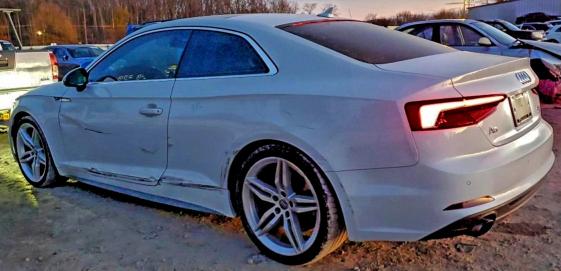 Photo 2 from auction – 2018 AUDI A5 PRESTIG with VIN WAUUNAF54JA007201