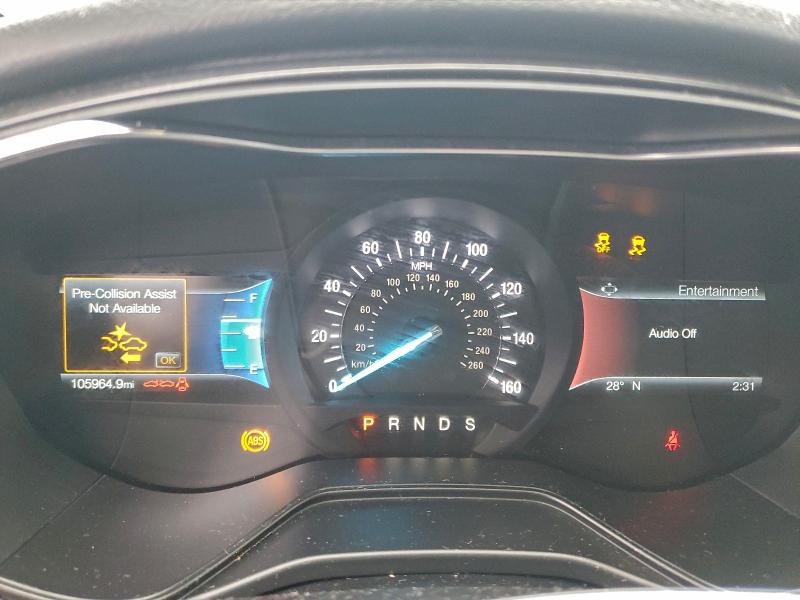 Photo 9 from auction – 2020 FORD FUSION TIT with VIN 3FA6P0D90LR116856