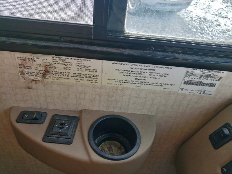 Photo 10 from auction – 2016 FORD F53 with VIN 1F65F5DY4G0A09489