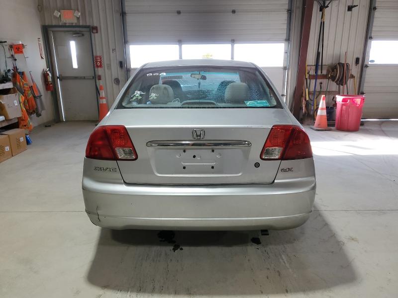 Photo 6 from auction – 2003 HONDA CIVIC EX with VIN 1HGES26763L017891