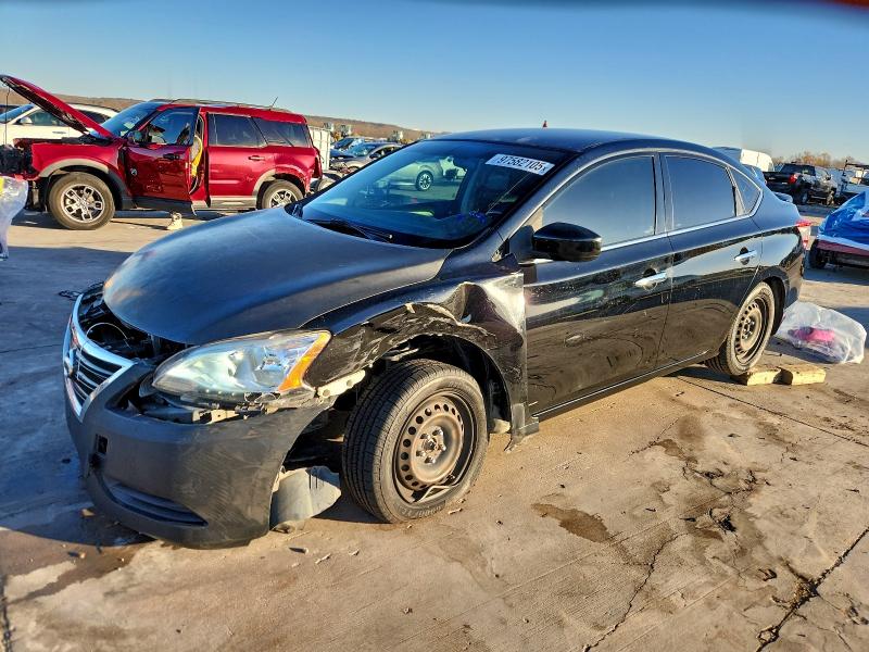 NISSAN SENTRA S 2015 with VIN 3N1AB7AP4FY299819 - Photo from auction