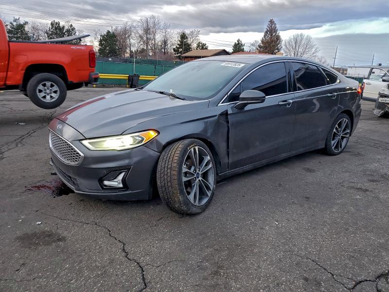 FORD FUSION TIT 2020 with VIN 3FA6P0D91LR153172 - Photo from auction