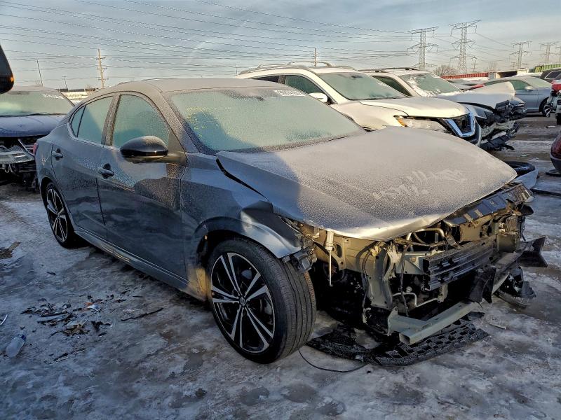 Photo 4 from auction – 2023 NISSAN SENTRA with VIN 3N1AB8DV4PY301375